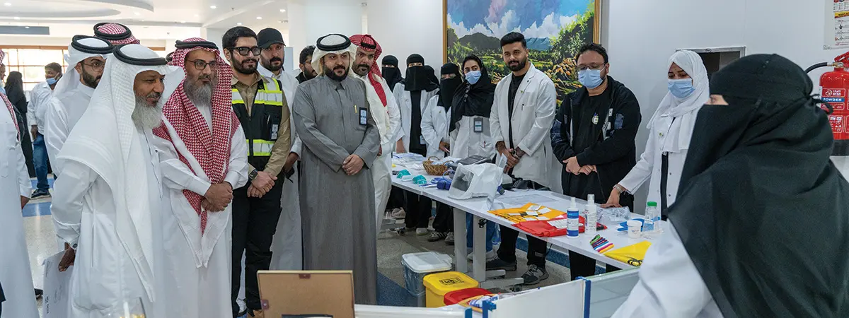 المدينة الطبية بالجامعة تُفعِّل الأسبوع العالمي لمكافحة العدوى صورة مصغرة